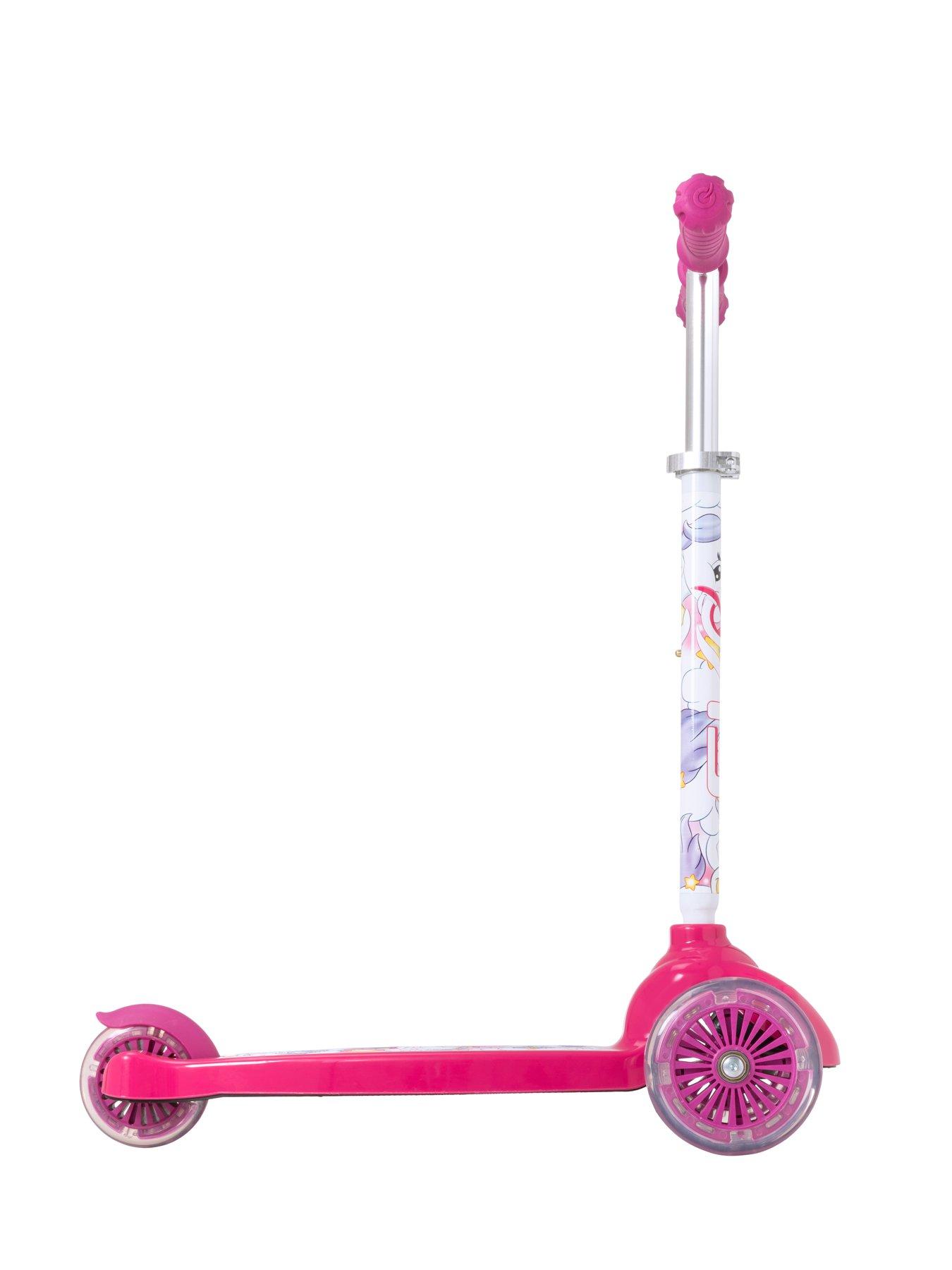 Unicorn scooter with discount light up wheels