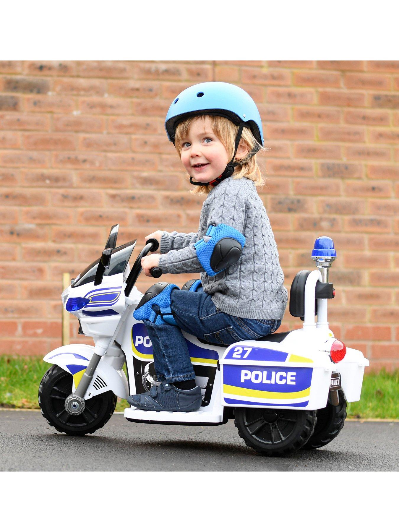 6v ride on on sale police bike