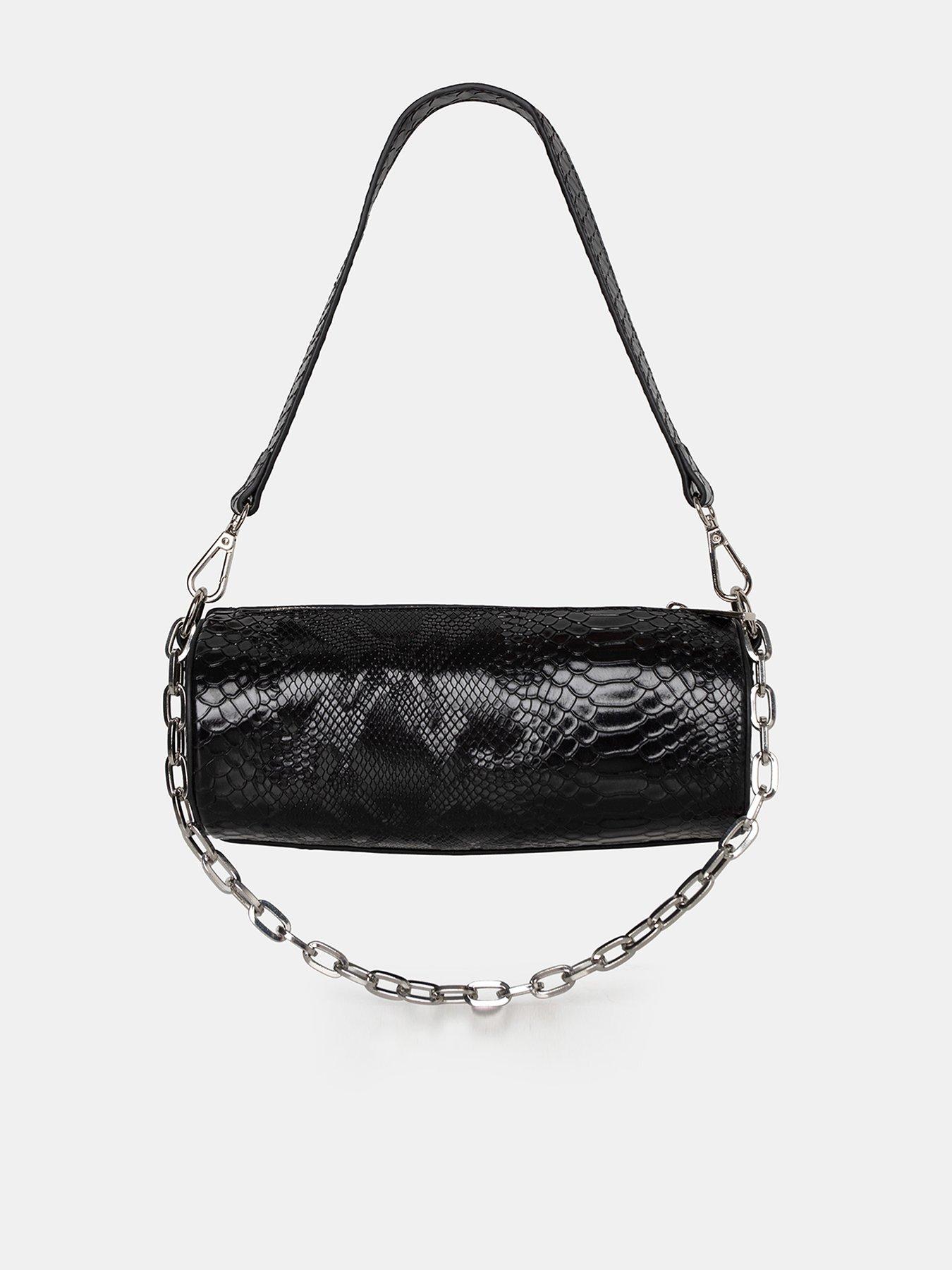 Think Royln Lady Bag in Pearl Black (Black Hardware)