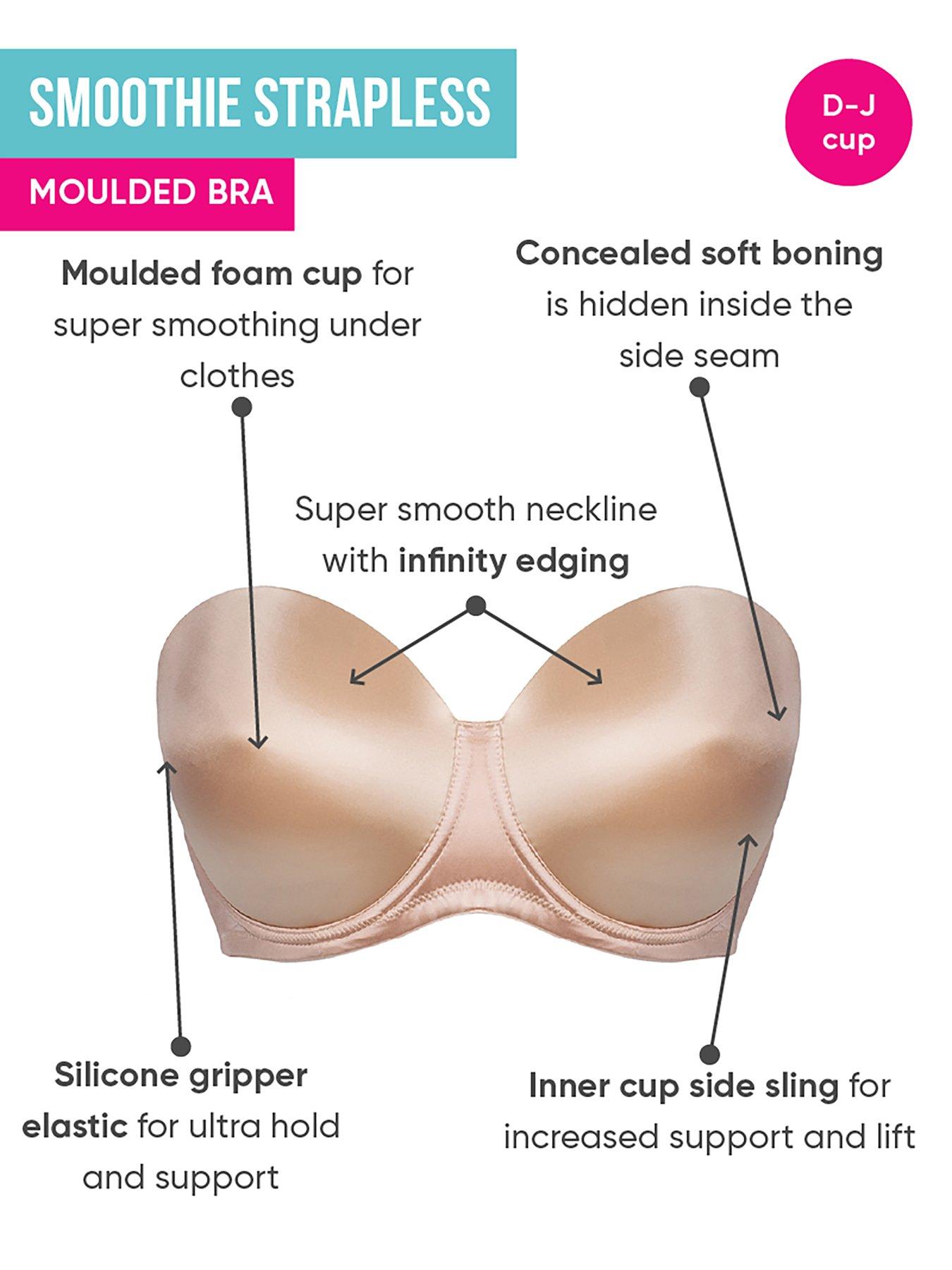 Image 5 of 5 of Curvy Kate Smoothie Strapless Moulded Bra