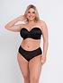  image of curvy-kate-smoothie-strapless-moulded-bra-black