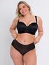  image of curvy-kate-smoothie-strapless-moulded-bra-black