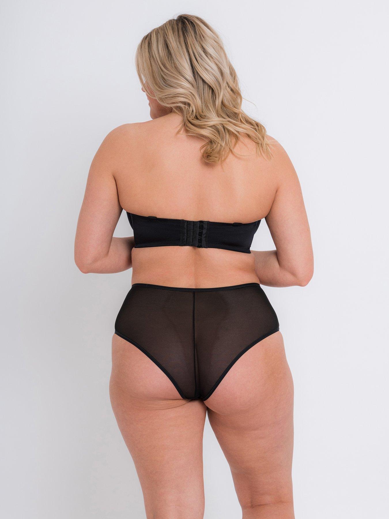 Image 5 of 6 of Curvy Kate Smoothie Strapless Moulded Bra - Black