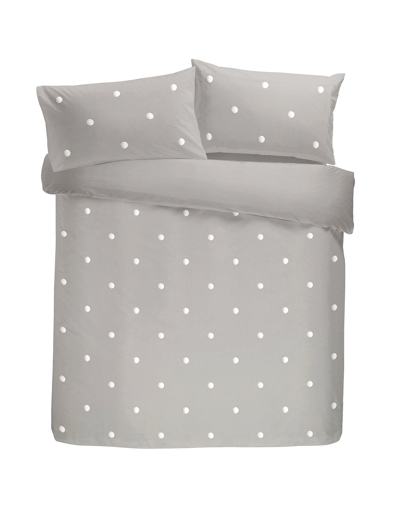 Image 2 of 4 of Appletree 100% Cotton Dot Garden Duvet Set