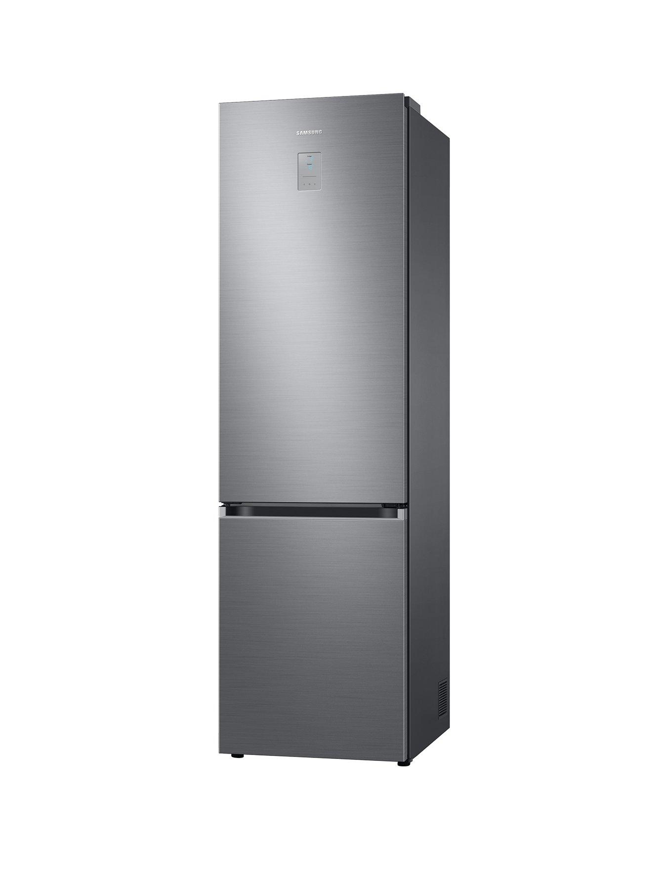 Product photograph of Samsung Bespoke Rl38a776asr Eu Classic Fridge Freezer With Spacemax Technology - Real Stainless from very.co.uk