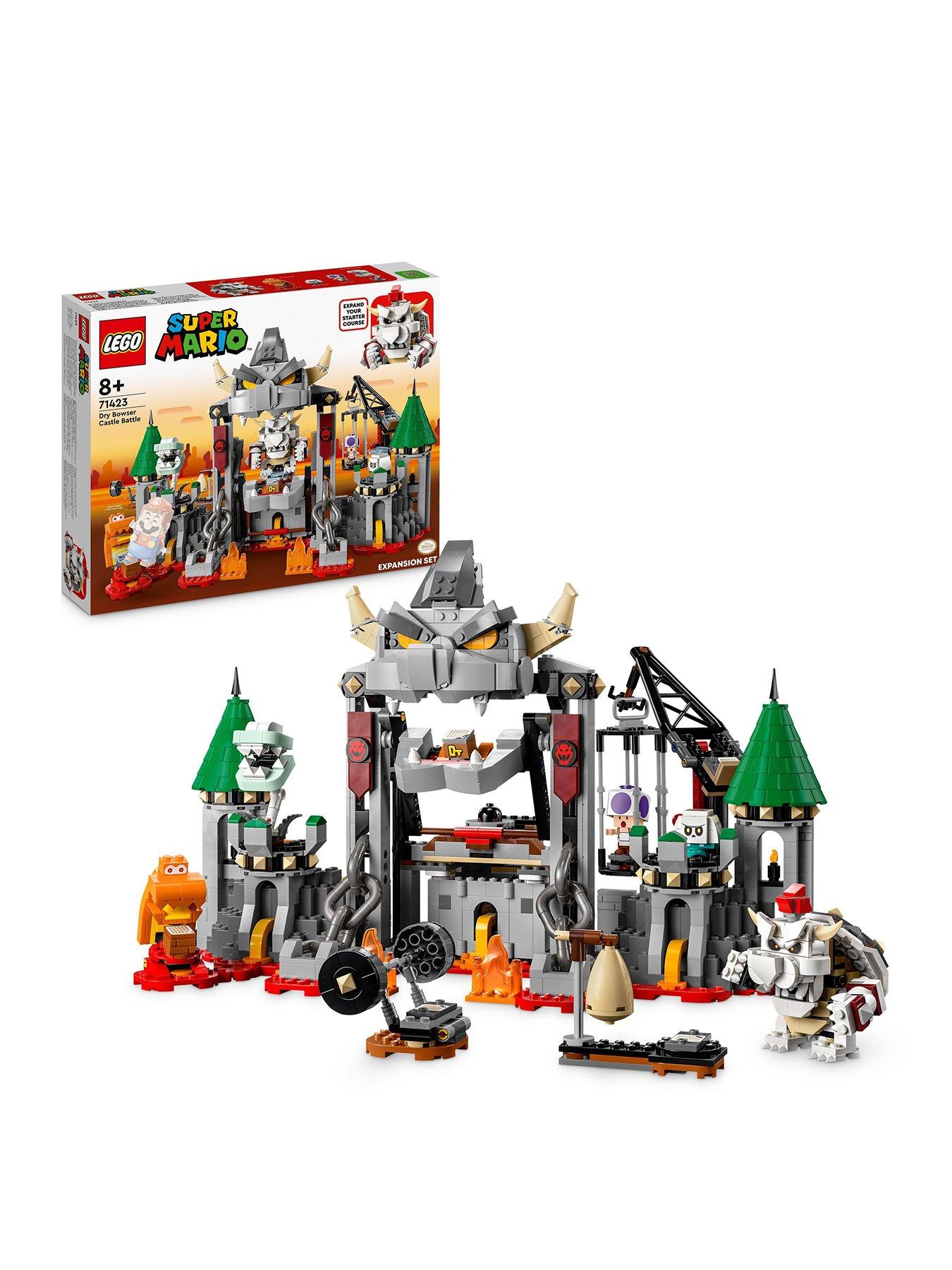 Bowser castle lego set sale