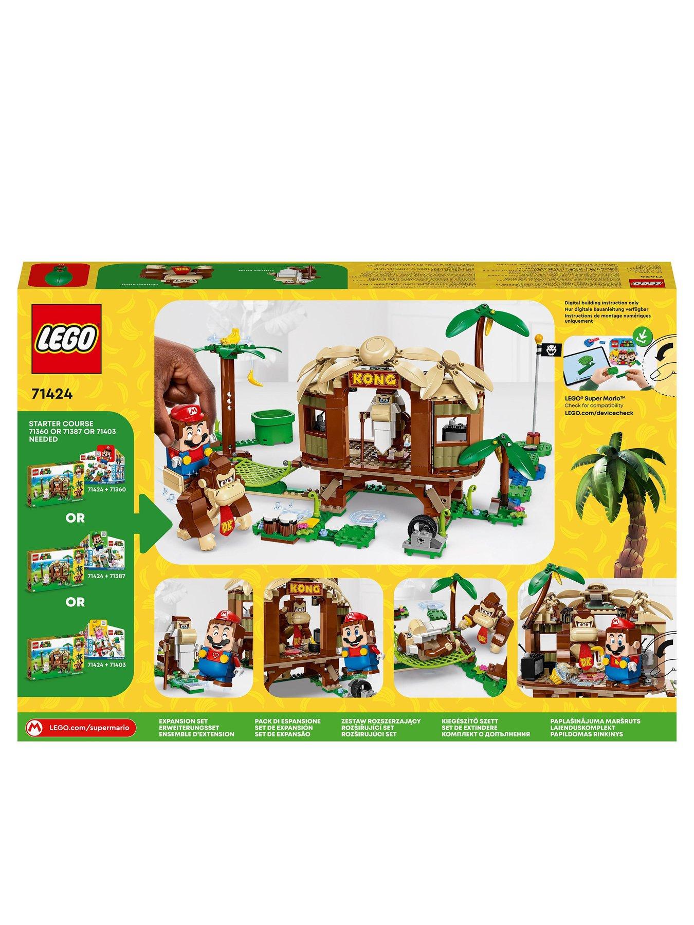 LEGO® Super Mario™ Donkey Kong’s Tree House Expansion Set – 71424