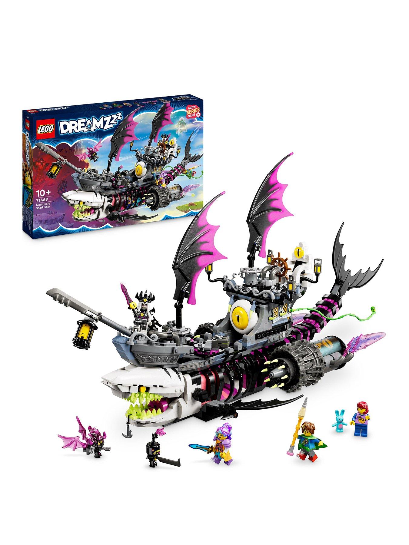 LEGO DreamZzz Nightmare Shark Ship Pirate Set 71469 | very.co.uk