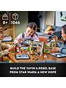Image thumbnail 2 of 6 of LEGO Star Wars Yavin 4 Rebel Base Set with Minifigures 75365
