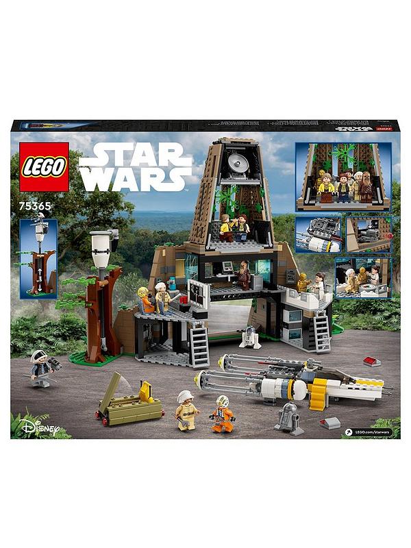 Image 6 of 6 of LEGO Star Wars Yavin 4 Rebel Base Set with Minifigures 75365