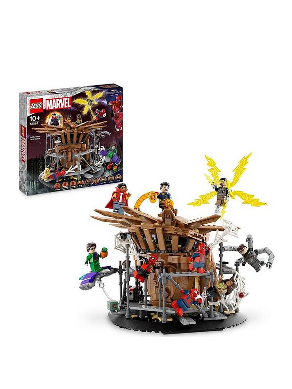 Image 1 of 6 of LEGO Super Heroes Spider-Man Final Battle Model Set 76261
