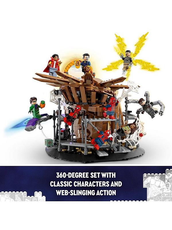 Image 3 of 6 of LEGO Super Heroes Spider-Man Final Battle Model Set 76261
