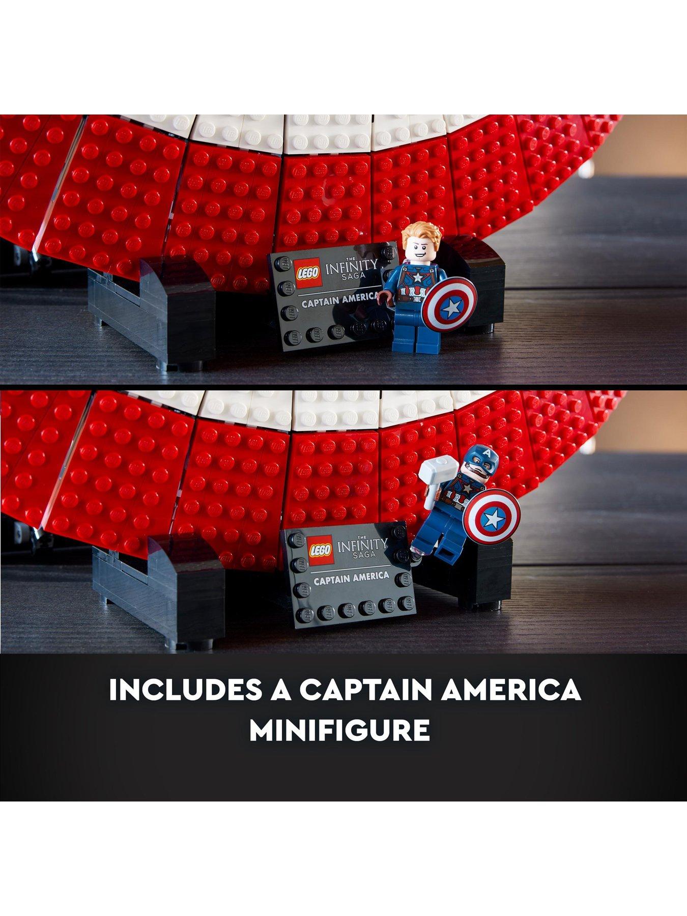 Lego captain america shield sale