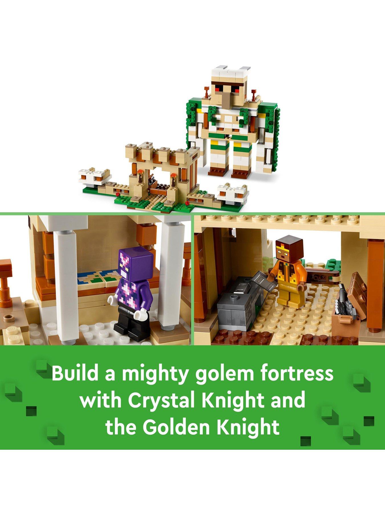 LEGO Minecraft The Iron Golem Fortress Set 21250 Very