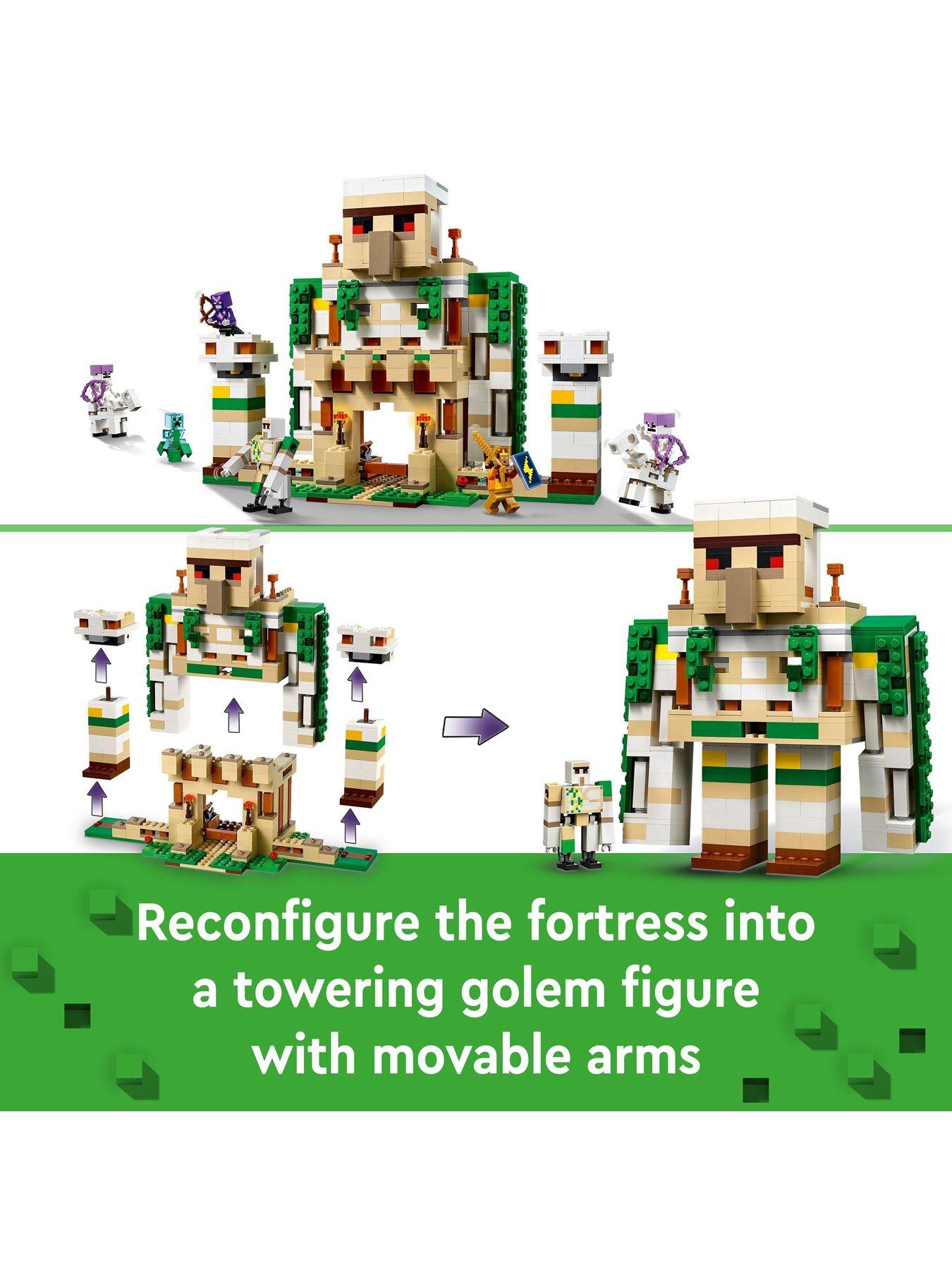 Lego minecraft iron online golem figure