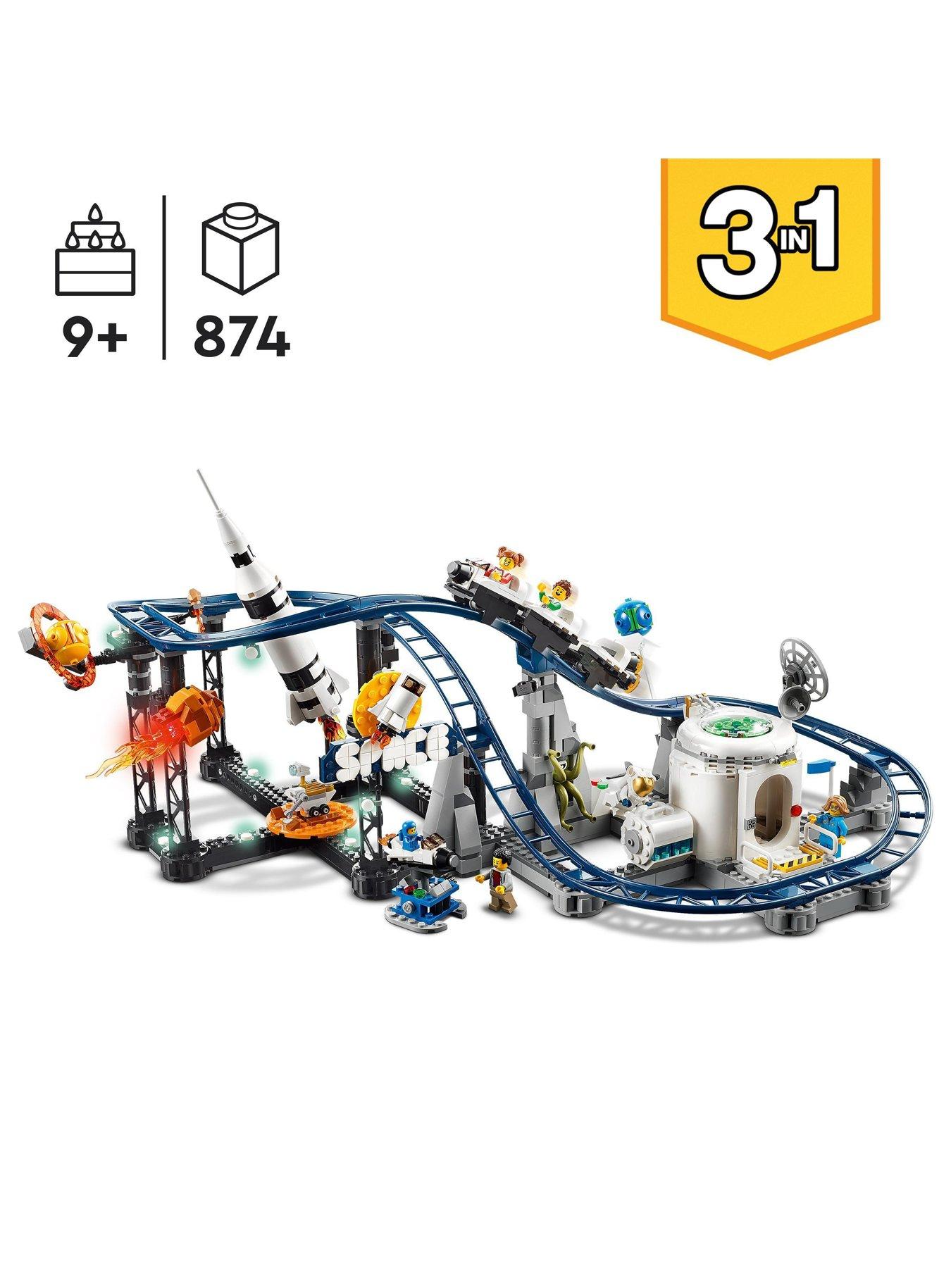 LEGO Creator 3in1 Space Roller Coaster Set 31142 Very