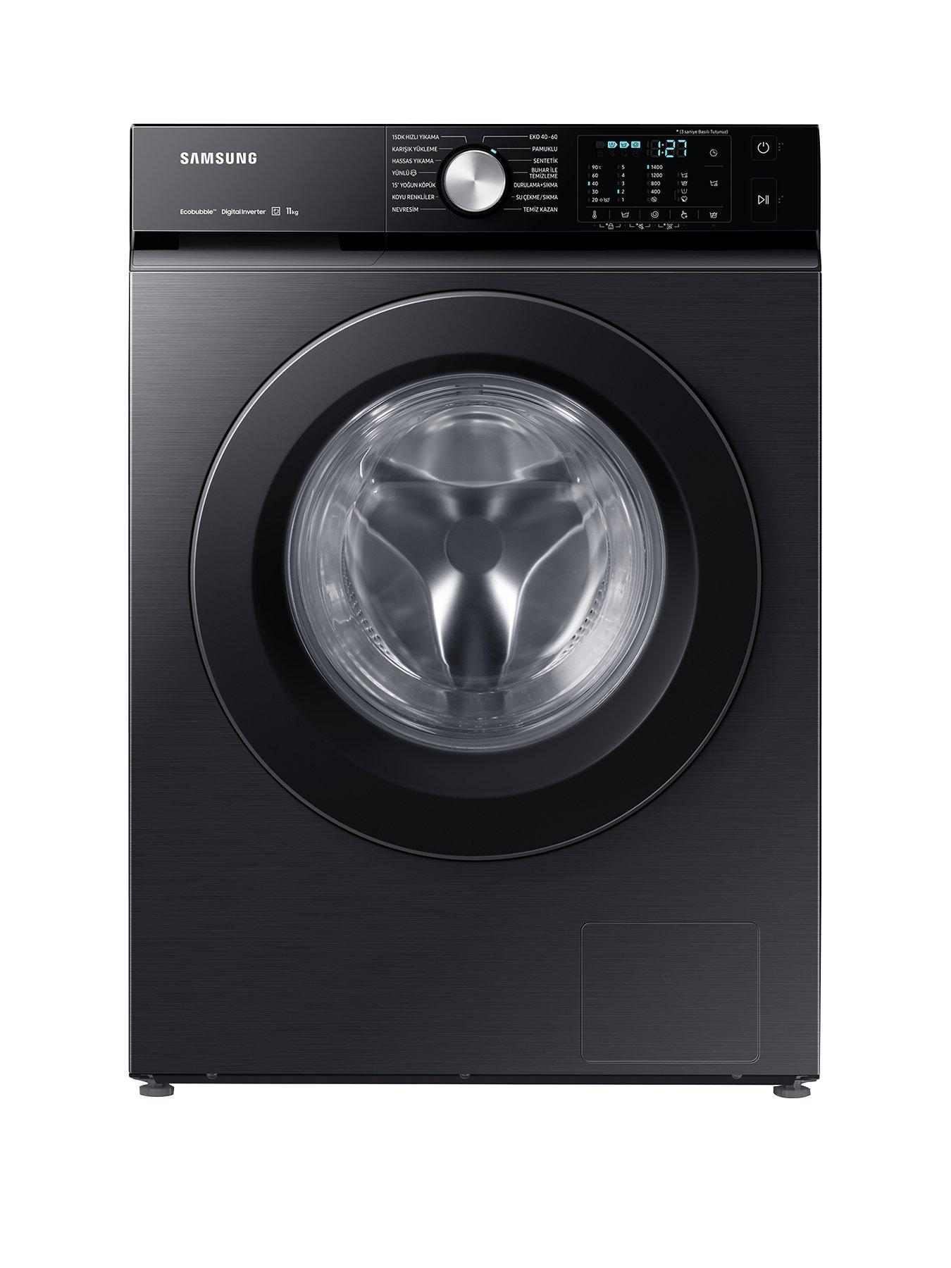 Product photograph of Samsung Series 5 Ww11bba046abeu Spacemax Washing Machine 11kg 1400rpm from very.co.uk