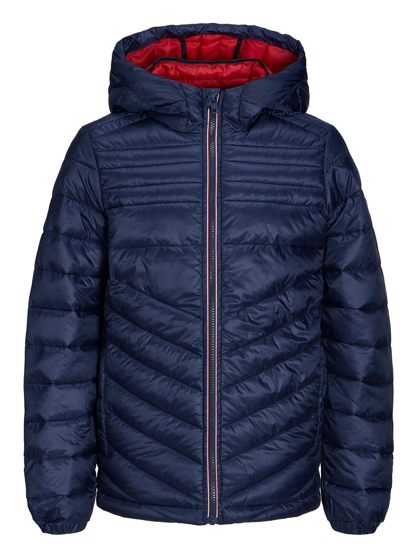 Jack & jones clearance quilted jacket with hood