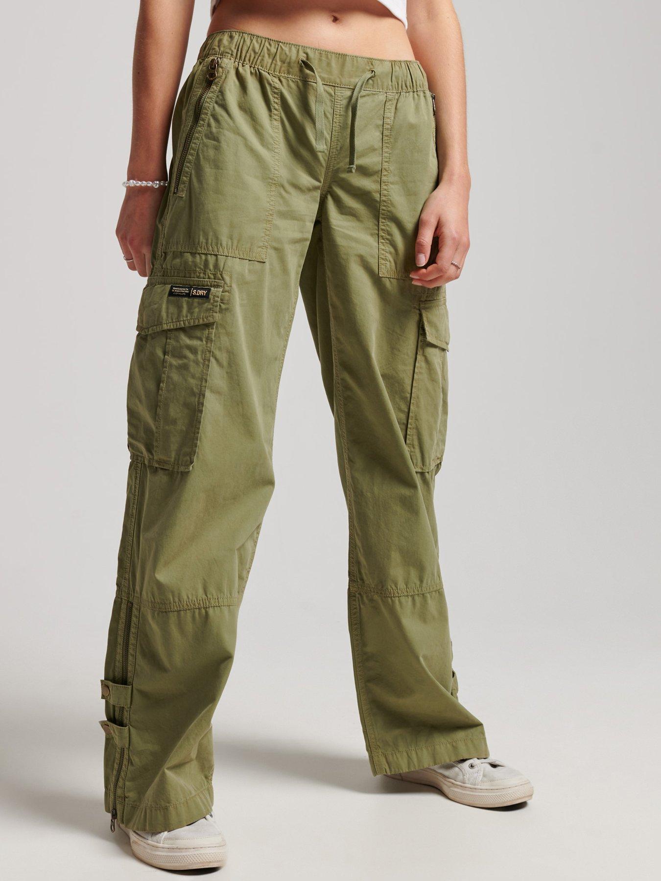 Bianca Low Rise Cargo Pants in Sand Tan - Glue Store