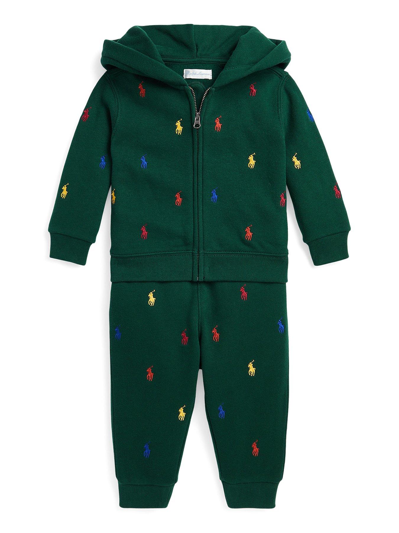 Infant polo hot sale jogging suit