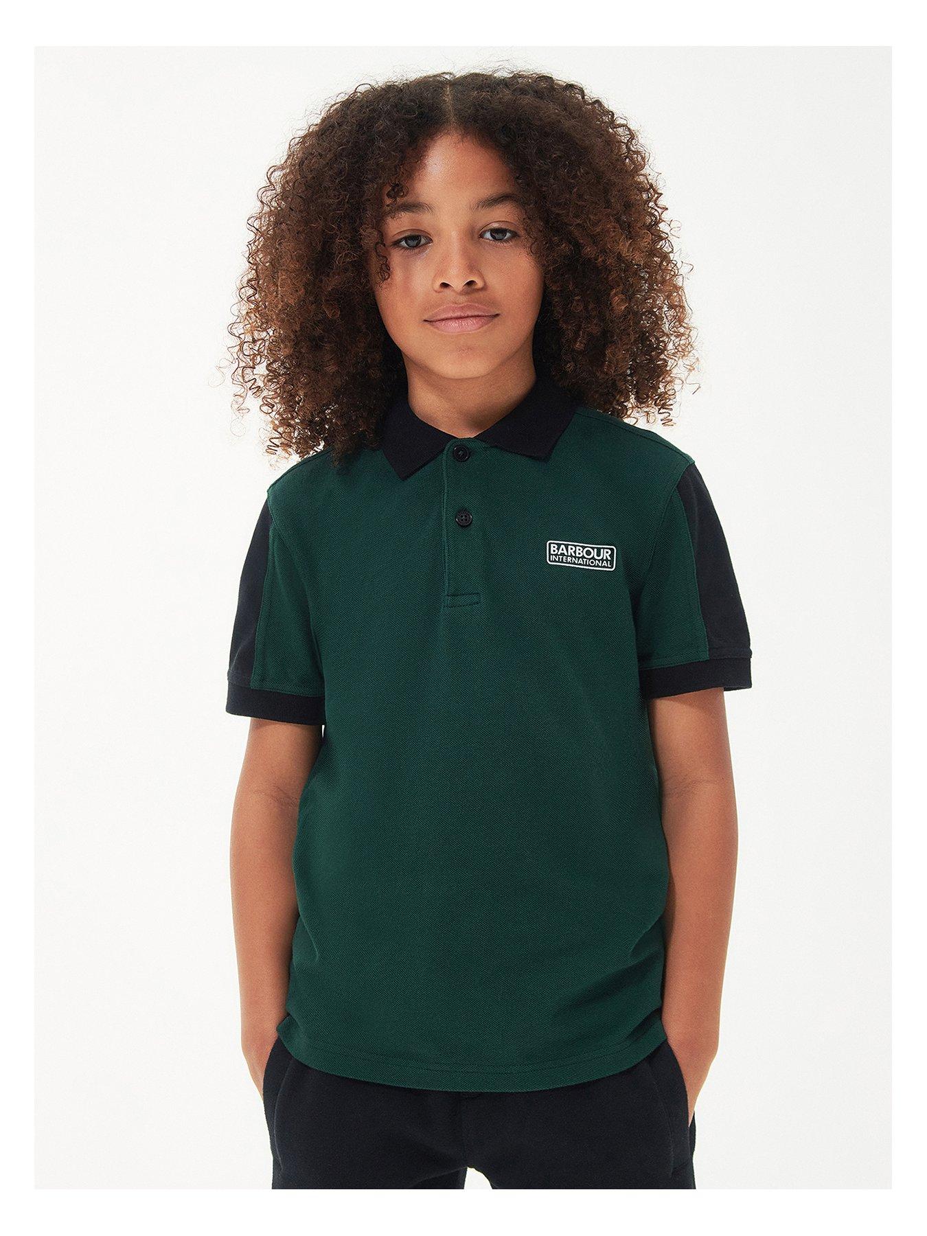 Barbour international best sale kids Green