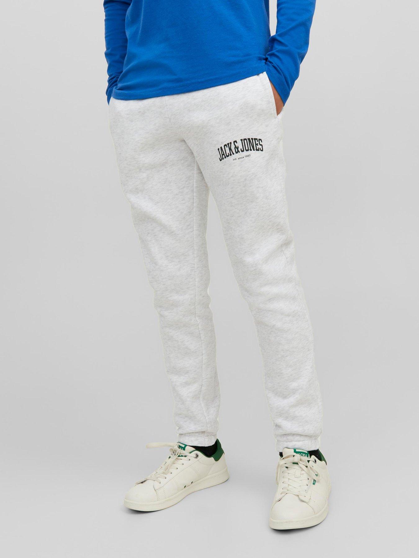 White store sweat pants