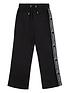  image of juicy-couture-girls-tape-wide-leg-joggers-black