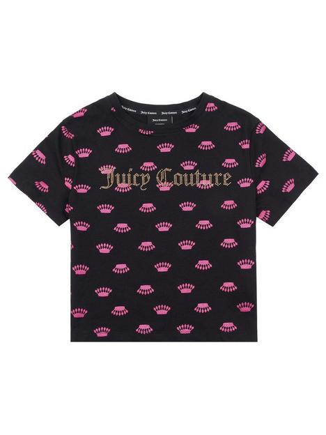 juicy-couture-girls-luxe-crown-print-boxy-t-shirt-black