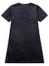  image of juicy-couture-girls-glitter-velour-dress-black