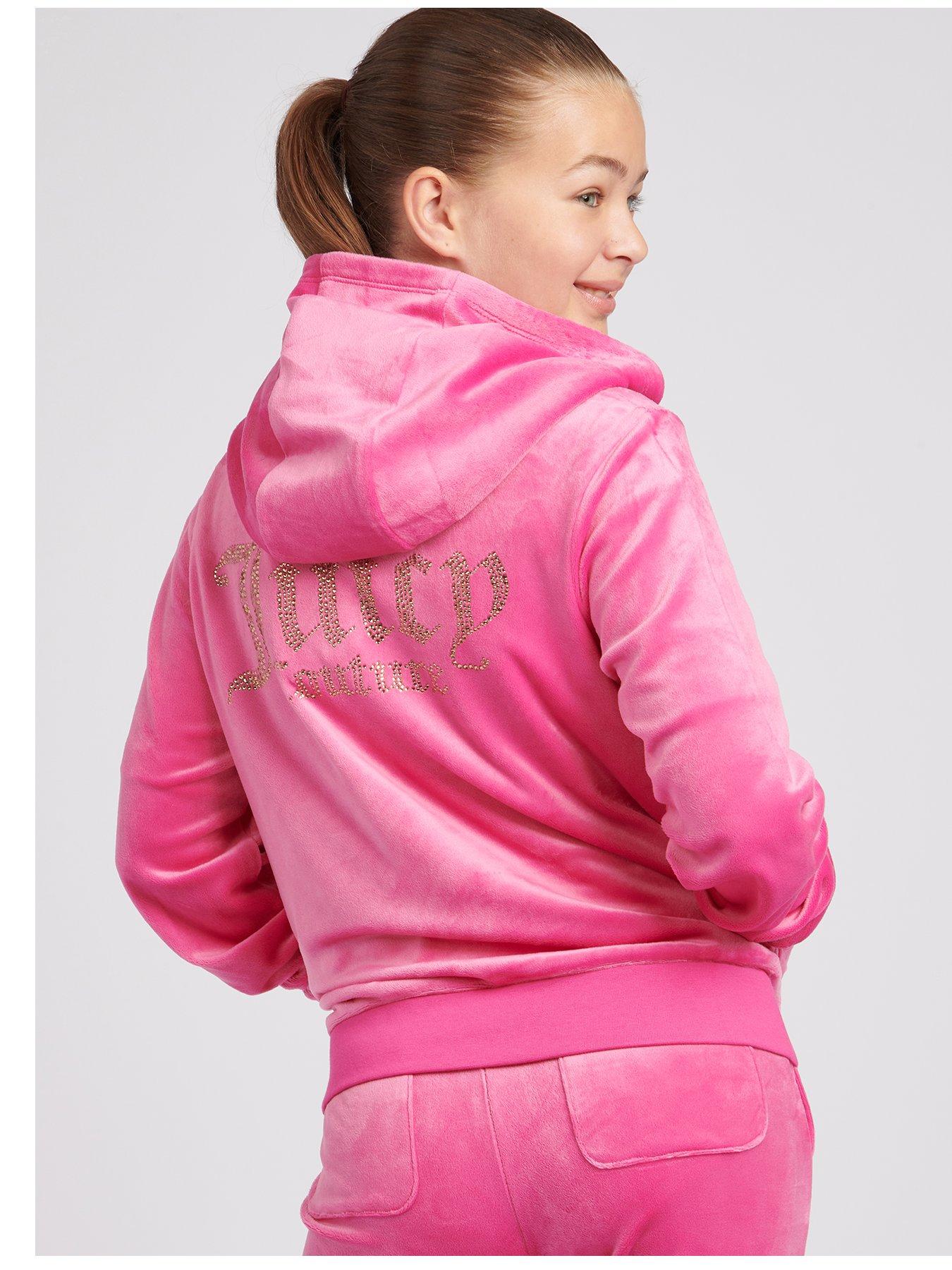 Buy Juicy Couture Girls Tracksuit Fuchsia Pink