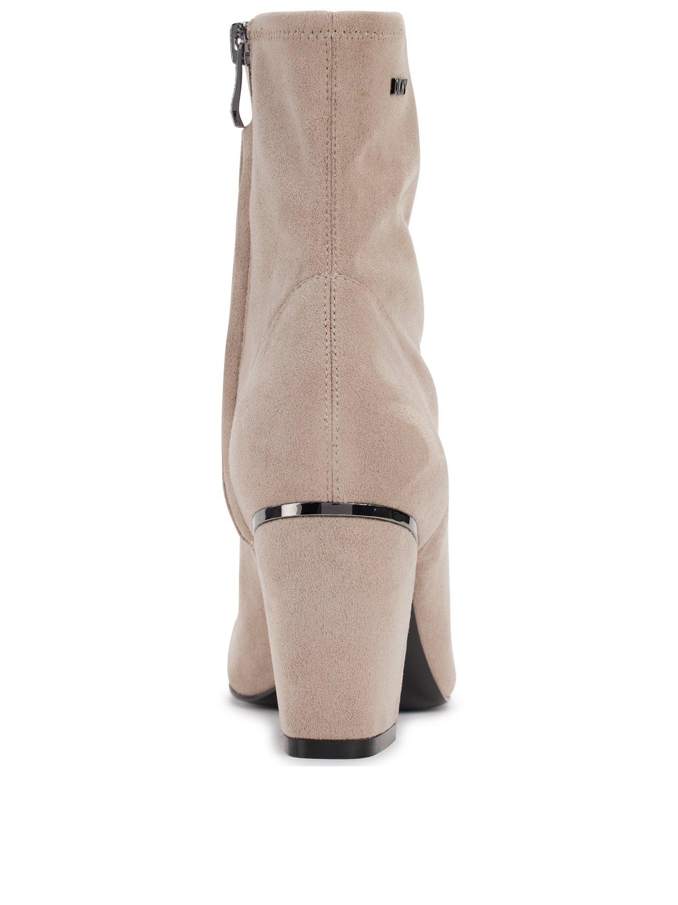 Dkny cheap suede boots