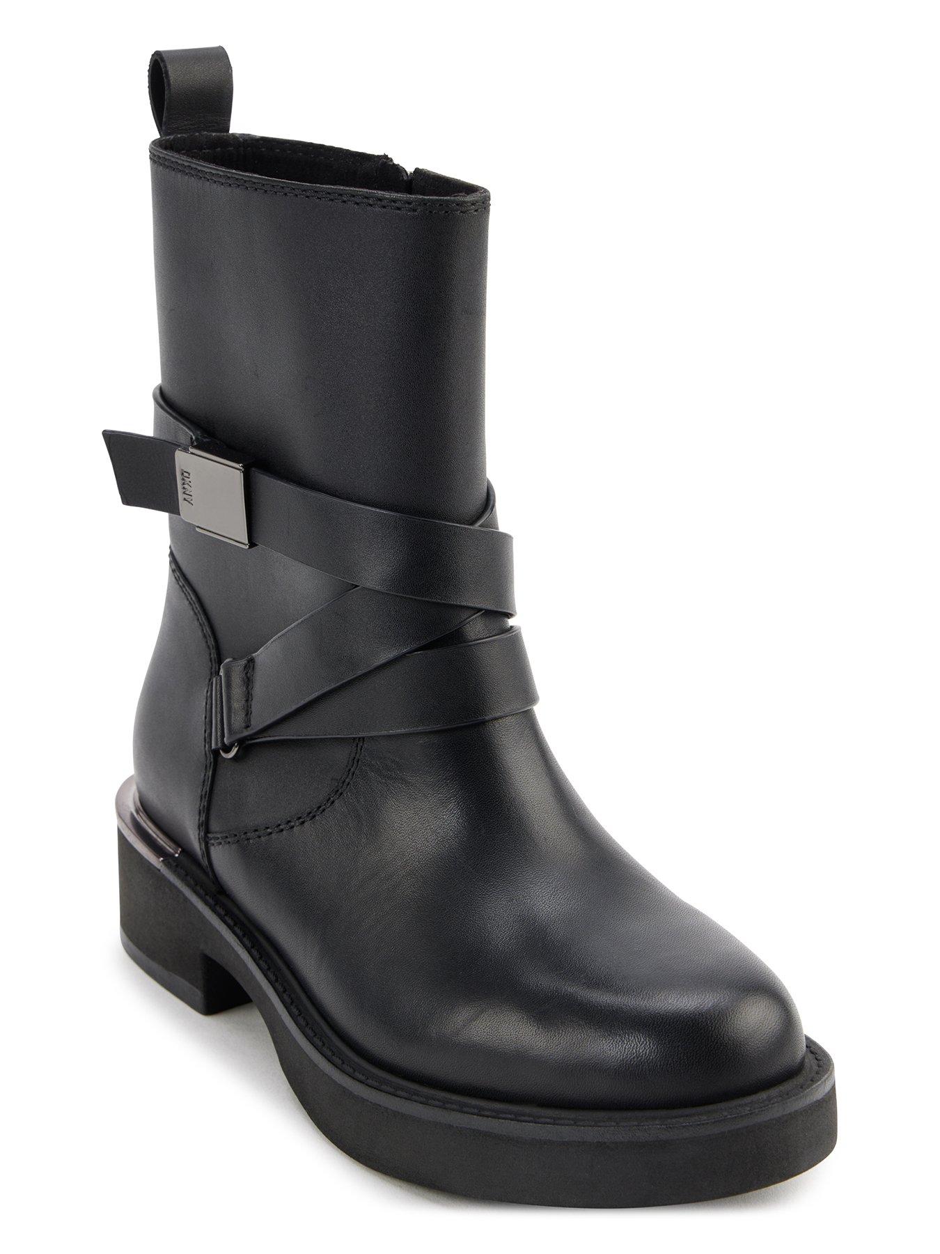 Dkny biker boots deals