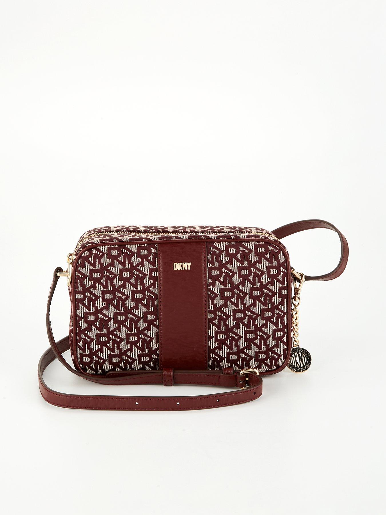 Shoulder bags Dkny - Leather cross body bag with monogram printed