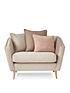  image of very-home-lisa-fabric-cuddle-chair-naturalnbsp--fscreg-certified