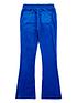  image of juicy-couture-girls-diamante-velour-bootcut-joggers-surf-the-web-blue