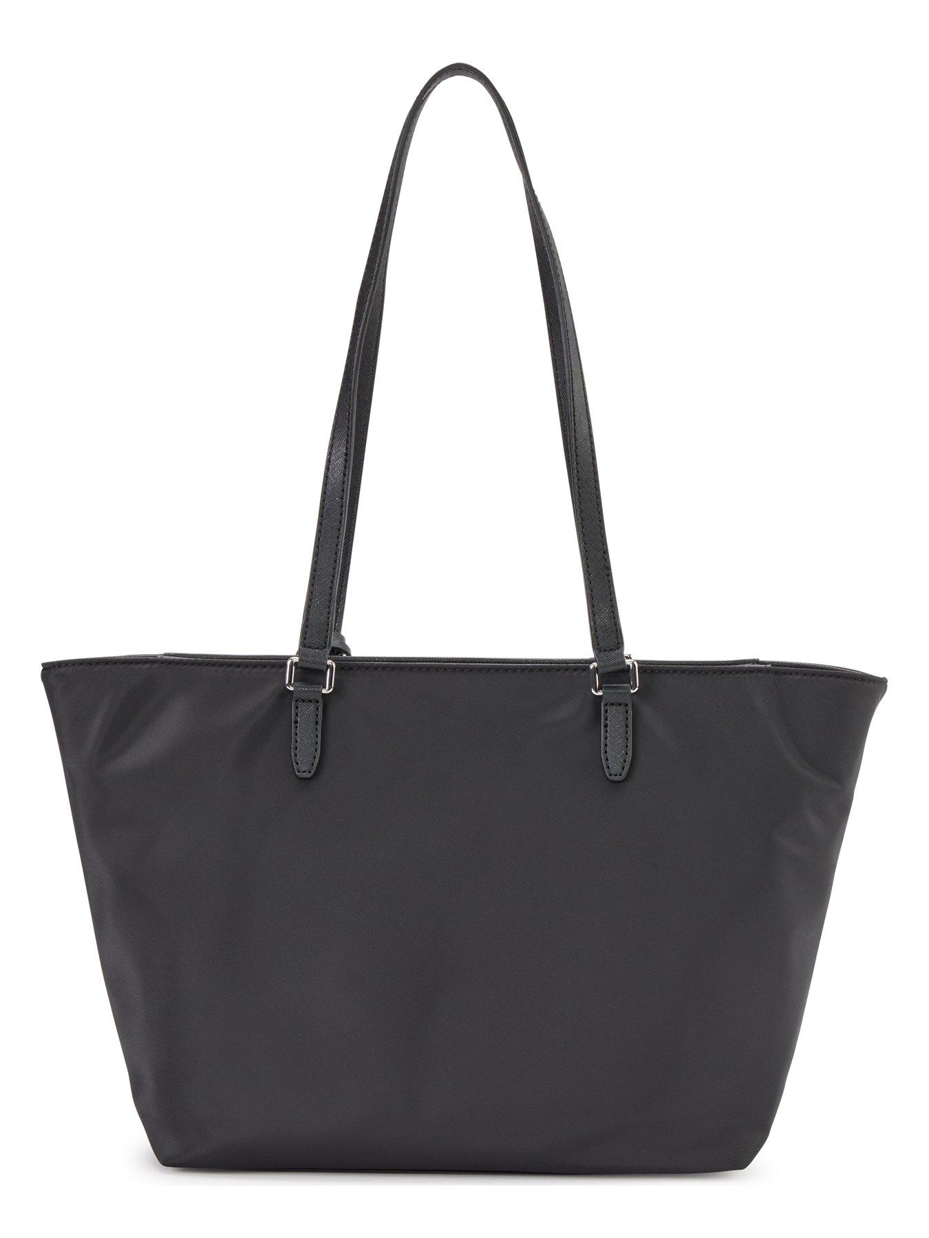 DKNY Casey Nylon Tote Black/Silver very.co.uk