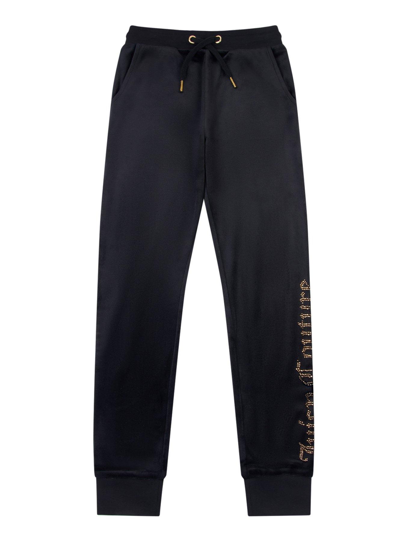 Buy Juicy Couture Diamante Velour Bootcut Joggers from Next USA