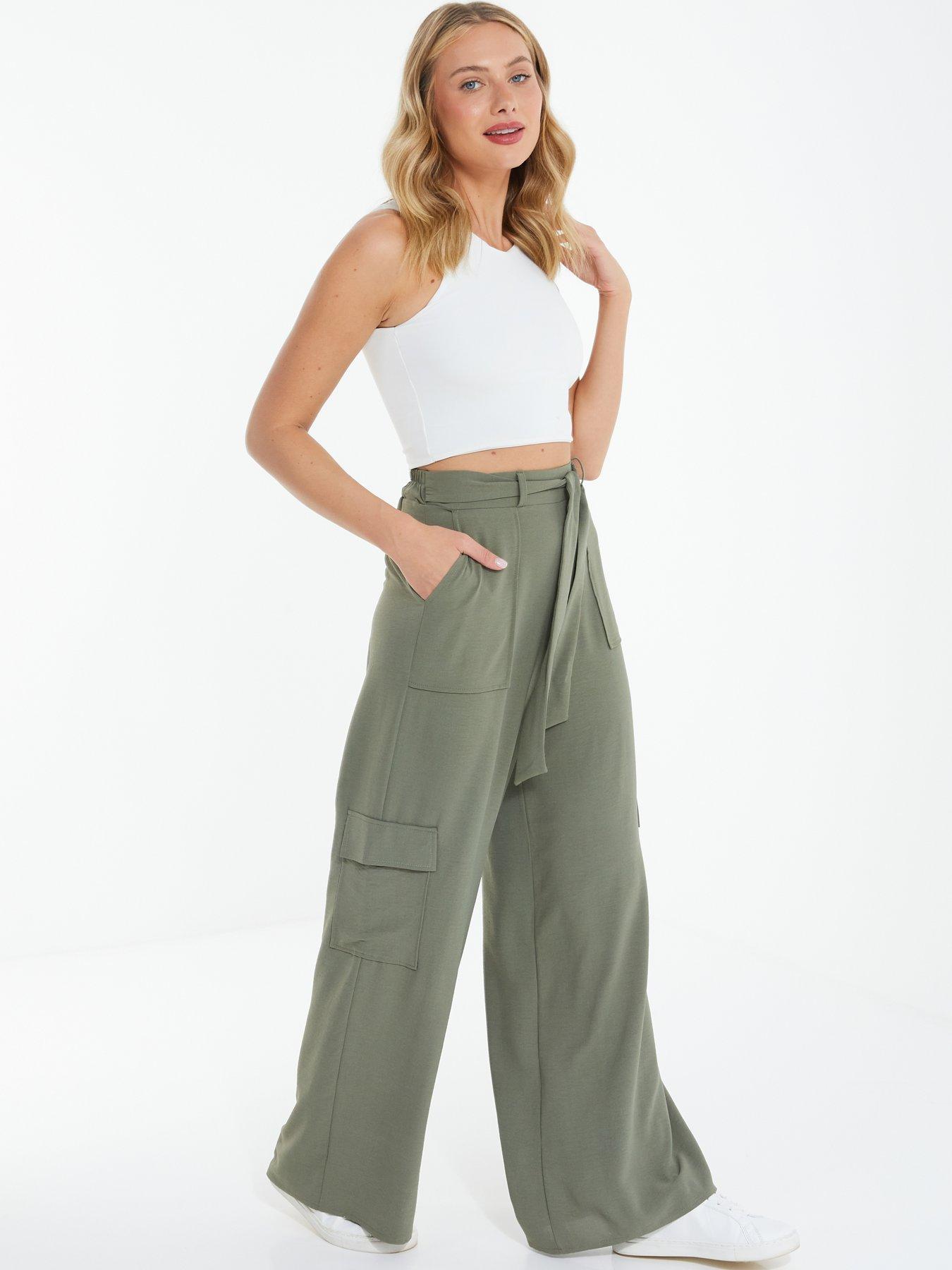 Belt store palazzo pants