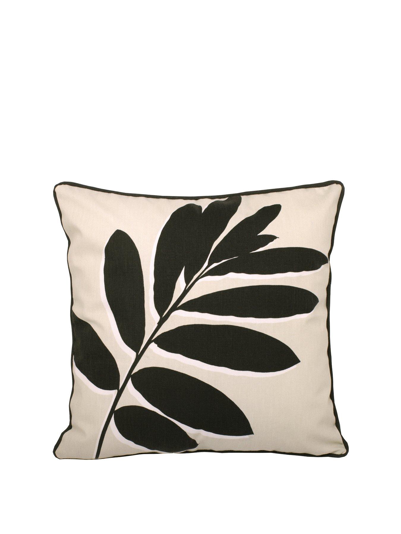 Product photograph of Fusion Leaf Outdoor Cushion Natural from very.co.uk