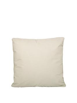Product photograph of Fusion Plain Dye Outdoor Cushion - Natural from very.co.uk
