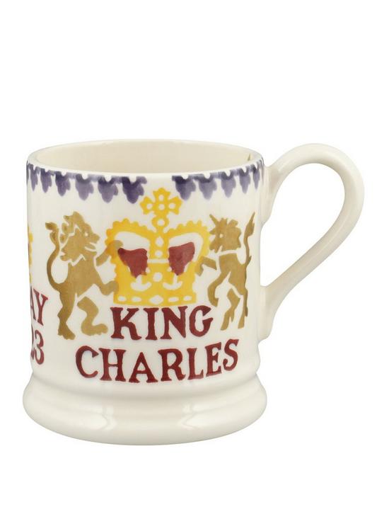 front image of emma-bridgewater-king-charles-iii-coronation-mug