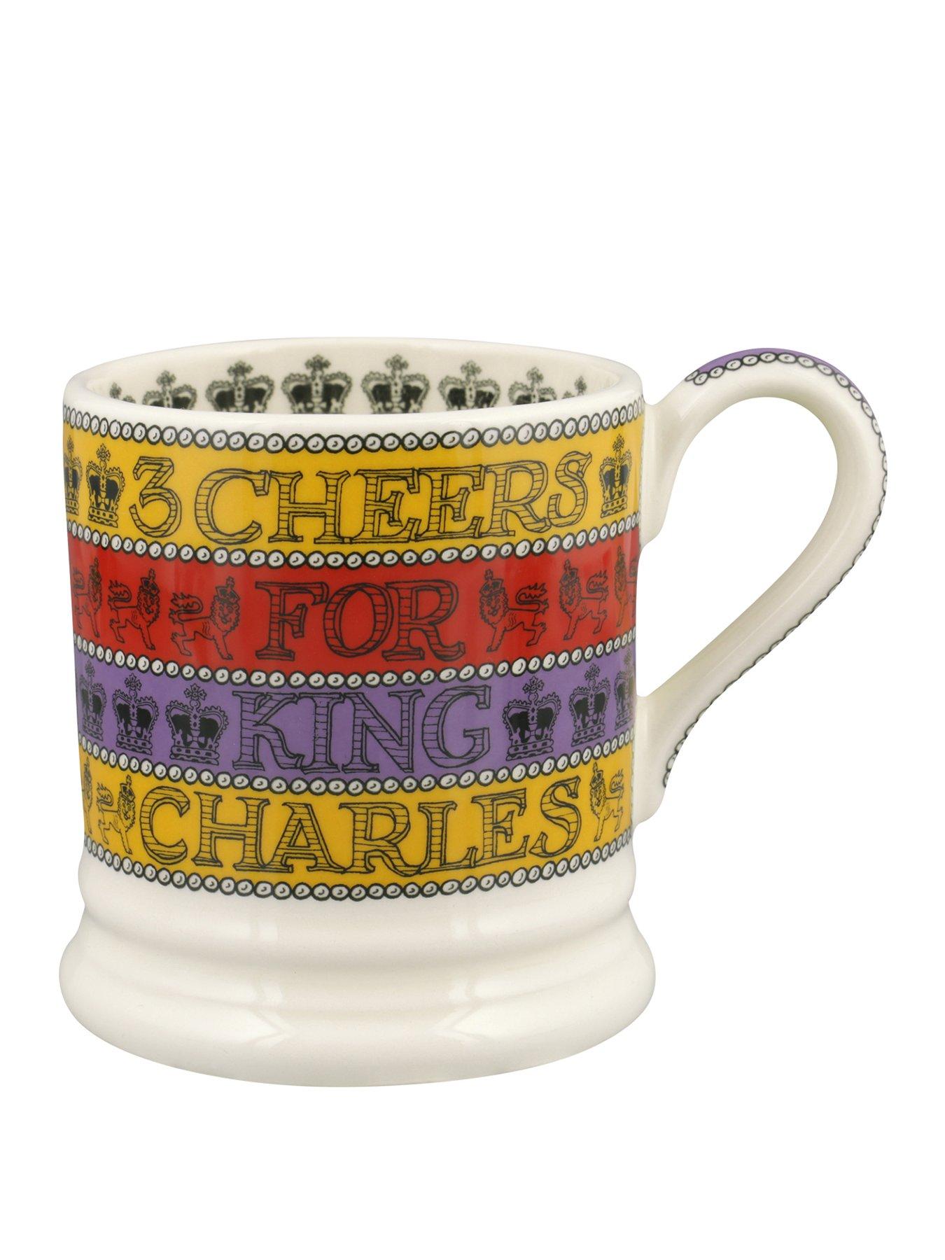 Product photograph of Emma Bridgewater 3 Cheers For King Charles Iii from very.co.uk