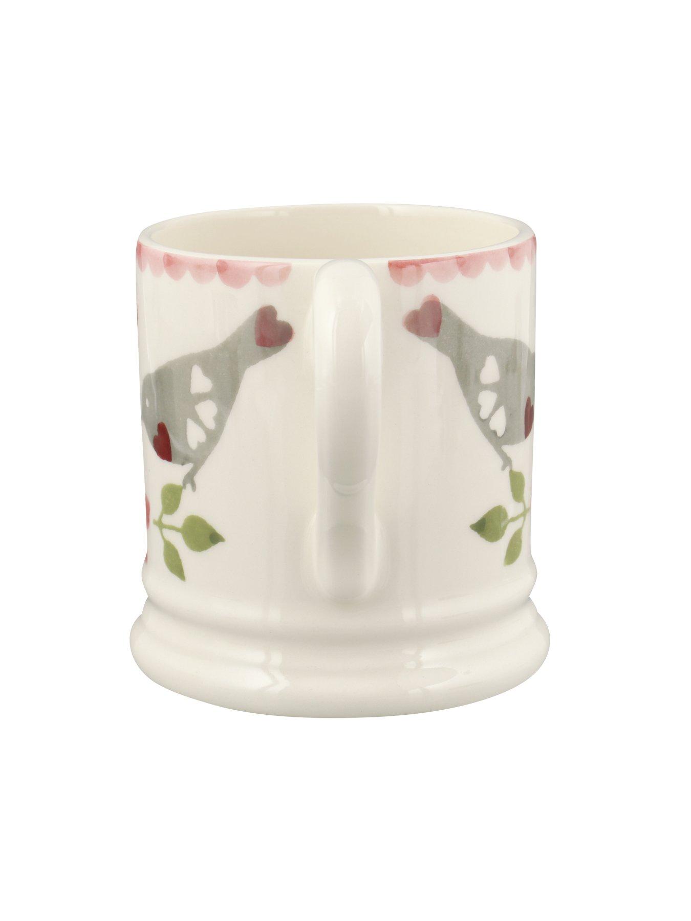 Emma Bridgewater Lovebirds 1/2 Pint Mug very.co.uk