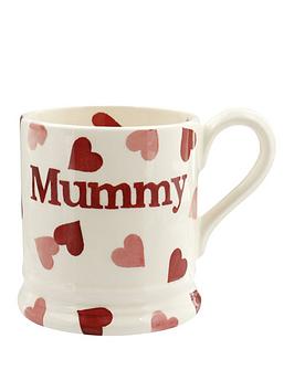 Product photograph of Emma Bridgewater Pink Hearts Mummy 1 2 Pint Mug from very.co.uk