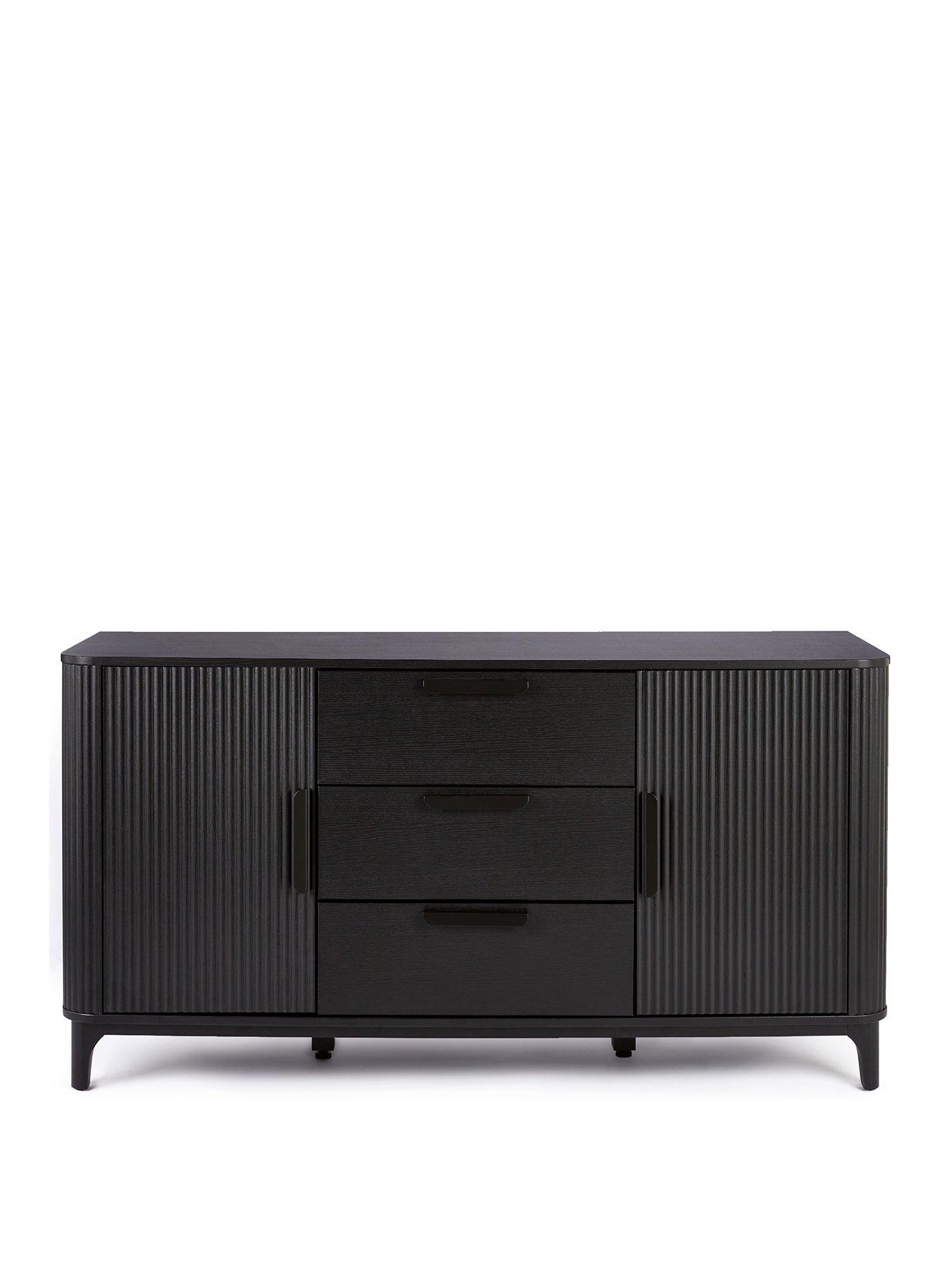 Very Home Carina Large Sideboard - Black | very.co.uk