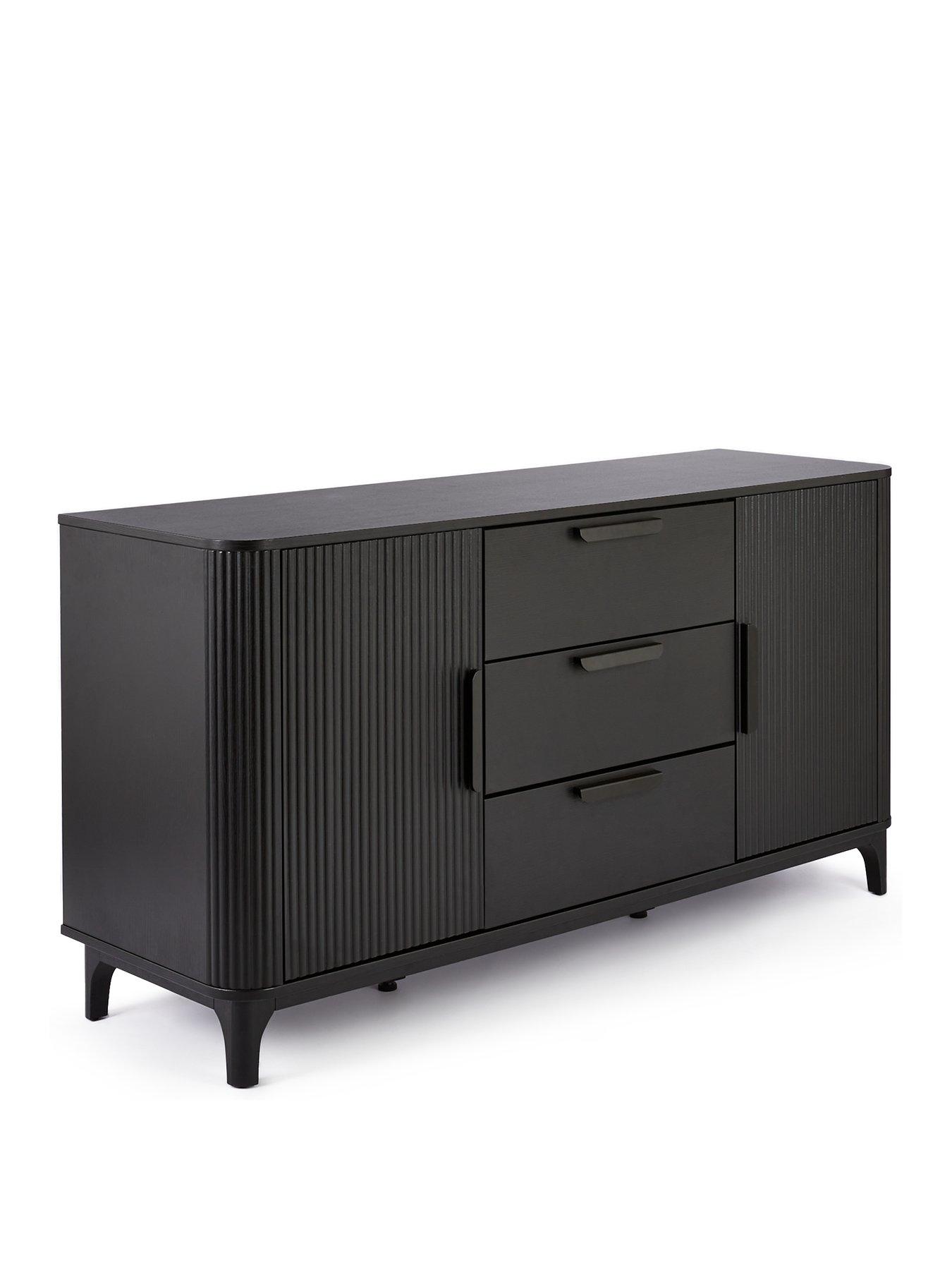 Image 3 of 7 of Very Home Carina Large Sideboard - Black