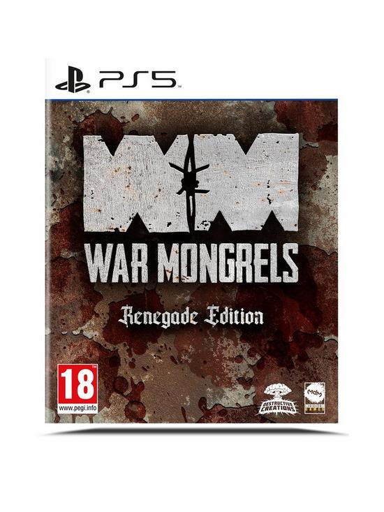 front image of playstation-5-war-mongrels-renegade-editionnbsp