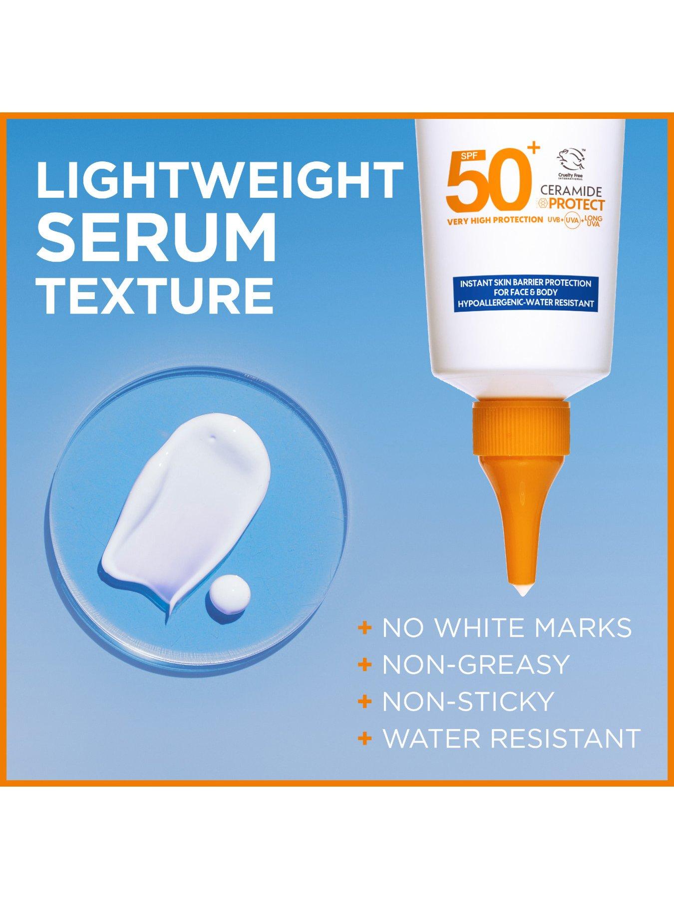 Image 2 of 7 of Garnier Ambre Solaire SPF 50+ Sensitive Advanced Serum for Face and Body 125ml