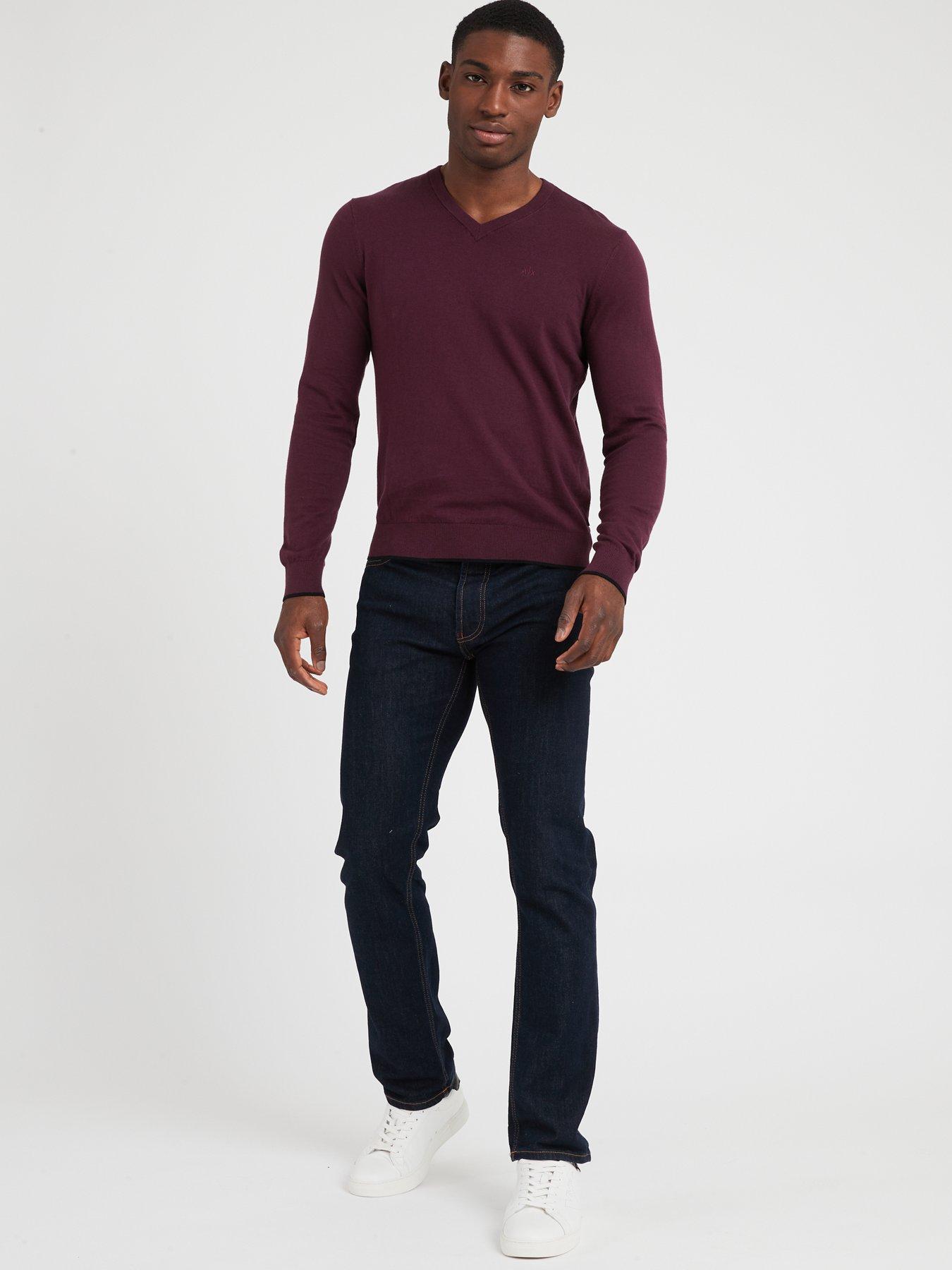 Armani v neck clearance jumper