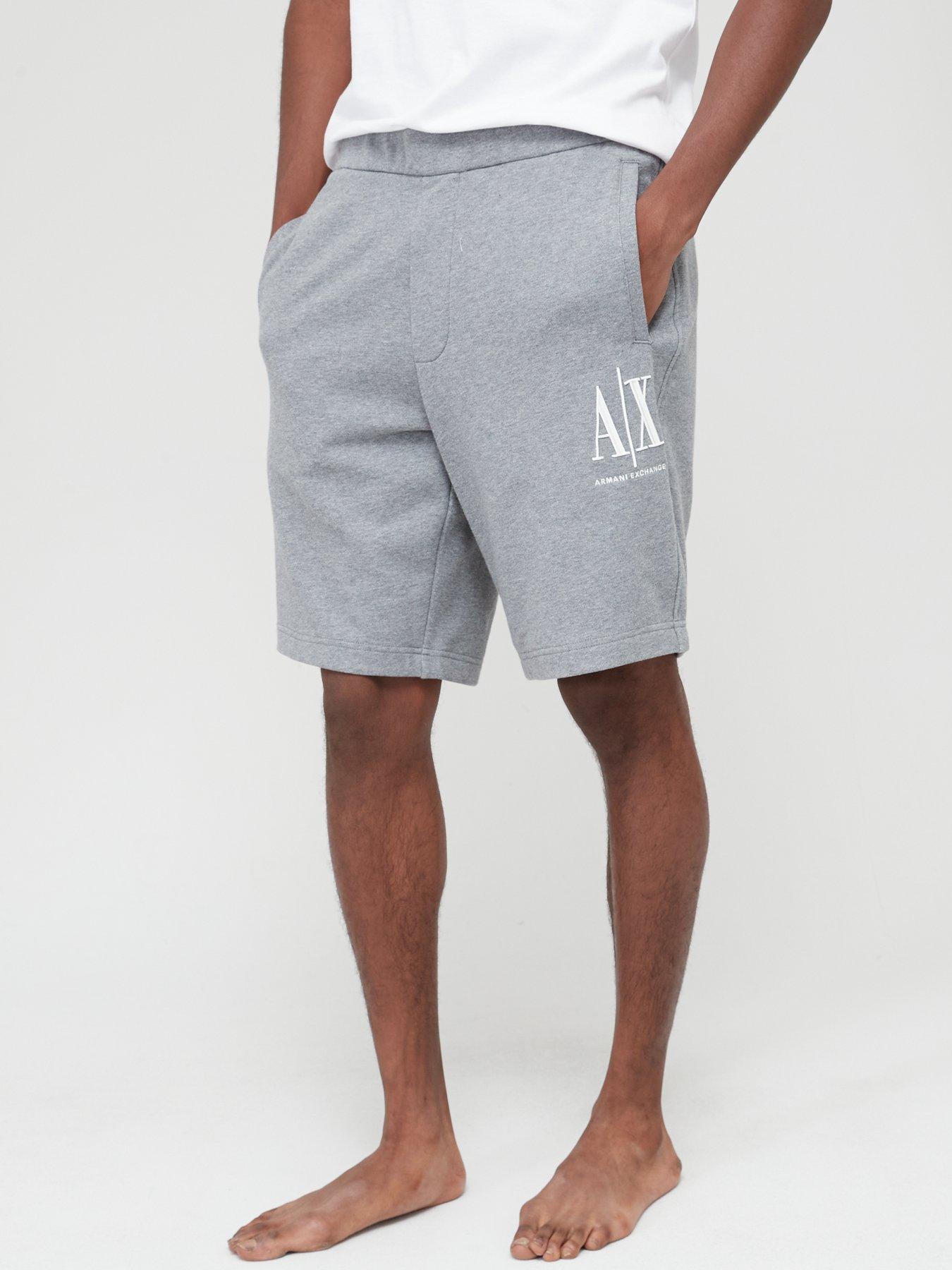 Armani shorts outlet grey